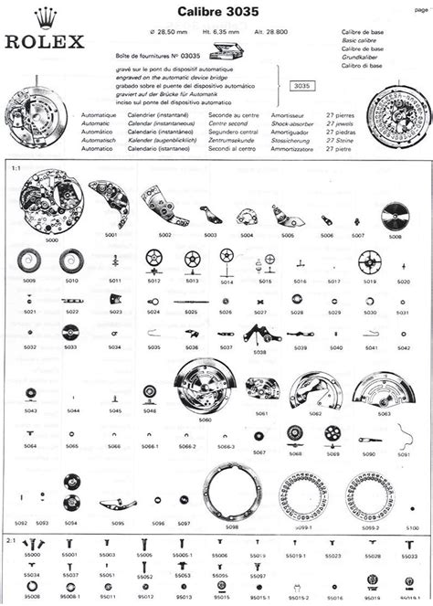 moviment rolex 6694 technical pdf